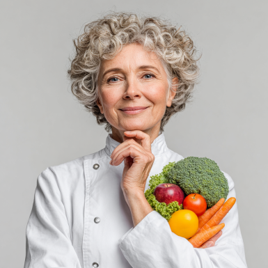 Спеціаліст з харчування консультує клієнта